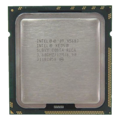 View Intel Xeon X5687 360GHz4core12MB130W Processor SLBVY information