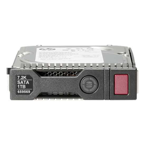 Picture of HP 1TB 6G SATA 7.2K rpm LFF (3.5-inch) Non-hot plug Midline Hard Drive 659337-B21 659569-001