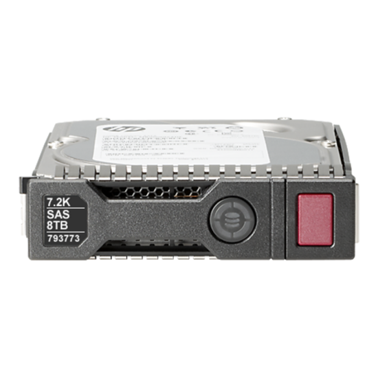 Picture of HP 8TB 12G SAS 7.2K rpm LFF (3.5-inch) SC 512e Helium Hard Drive 793703-B21 793773-001