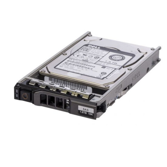 Picture of Dell 1.8TB 10K 12G 2.5" SAS Hard Drive - R-Series Tray - 383N9