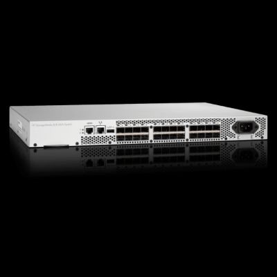 View HP Storage Works 88 Full Fabric Ports SAN Switch AM867A information