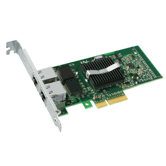 Picture of Dell Intel PRO1000PT PCI-E Dual Port Network Card Adapter (High Profile) X3959H
