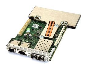 Picture of Dell Broadcom 57800s Quad Port 2x 10Gb SFP 2x 10Gb Ethernet Daughter Card MT09V