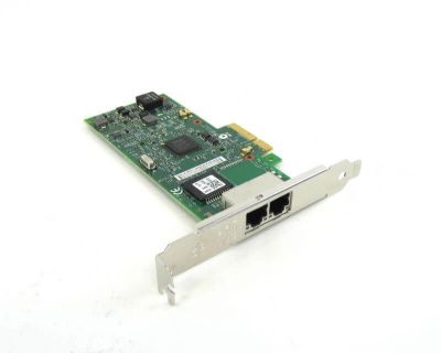 View Dell Intel I350T2 Dual Port PCIE 1GB Network Card High Profile 424RRH information