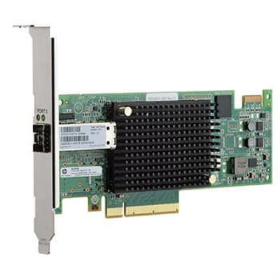 View HP 8Gb 81E PCIe Fibre Channel Adapter Single Port Low Profile AJ762BL information