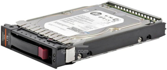 Picture of HP 1TB 3.5 inch FATA Dual Port EVA M6412 Hard Disk Drive (No Caddy) AG691B