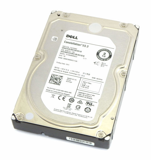 Picture of Dell 2TB 6G 7.2K 3.5" SAS Hard Drive 1P7DP