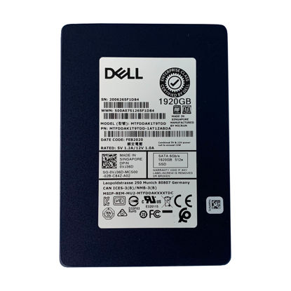 Picture of Dell 2.5” 1.92TB 6G RI SATA Solid State Drive VJ36D