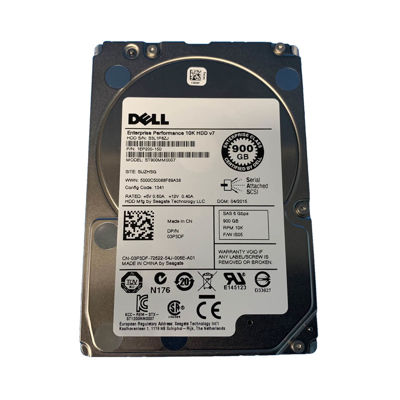 View Dell PowerEdge 900GB 6G 10K 25 SAS Hard Drive 3P3DF information