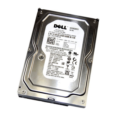 View Dell 250GB 72K 35 Hard Drive Rseries Caddy H962F information