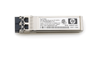 Picture of HP 8Gb Short Wave B-Series FC SFP+ 1 Pack AJ716A