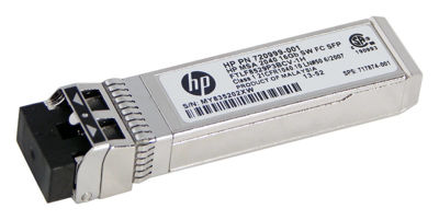 View HP BSeries 16GB SFP Short Wave Transceiver QK724A information