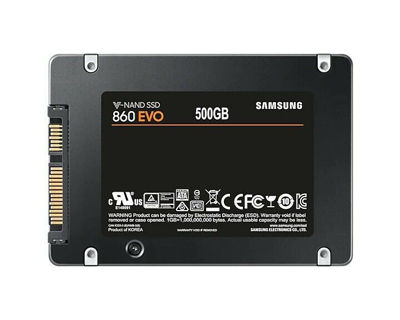 View Samsung 500GB 860 EVO 6G SATA III 25inch Solid State Drive MZ76E500 information