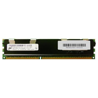 Picture of Micron 4GB (1x4GB) 2Rx4 PC3-8500R DDR3-1066 Memory Module MT36JSZF51272PZ.1G1F1