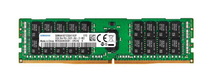 Picture of Samsung 32GB (1x32GB) DDR4 PC4-2400T 2Rx4 ECC REG Memory Module M393A4K40CB1-CRC4Q