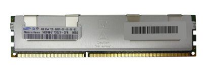 View Samsung 4GB 1x4GB 2Rx4 PC38500R DDR3 Memory Module M393B5170DZ1CF8 information