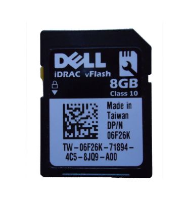 View Dell 8GB iDRAC vFlash SD Card 6F26K information