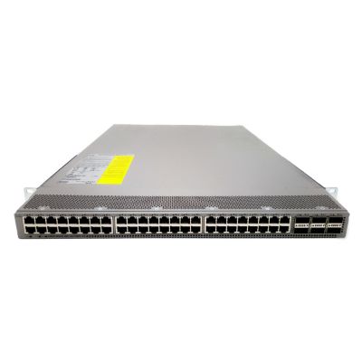 View Cisco Nexus 48x 10G BASET and 6x 40G100G QSFP28 Ports N9KC93108TCFX information