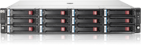Picture of HP D2600 w/12 450GB 6G SAS 15K LFF Dual Port HDD 5.4TB Bundle Disk Enclosure AW522A