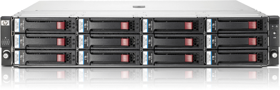 Picture of HP D2600 w/12 450GB 6G SAS 15K LFF Dual Port HDD 5.4TB Bundle Disk Enclosure AW522A