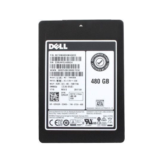 Picture of Dell 480GB Solid State Drive SATA 2RGGR 