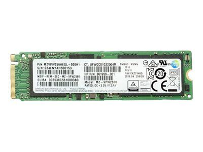 View HP 2TB PCIe NVME TLC M2 Z46 G4 SSD 35F74AA information