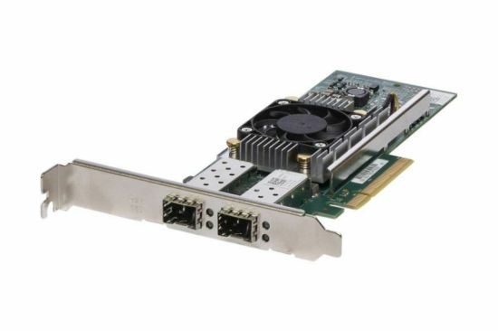 Picture of Dell Broadcom 57810S Dual Port 10Gbit SFP+ Ethernet PCIe Card High Profile N20KJ