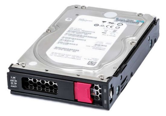 Picture of HPE 20TB SAS 12G Business Critical 7.2K LFF LP 1-year Warranty Helium 512e ISE Multi Vendor HDD P53553-B21 P54677-001