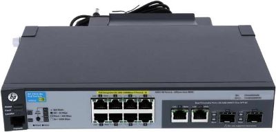 View HP ProCurve 29158G 8Port Managed PoE Switch with AC Adapter J9562A information