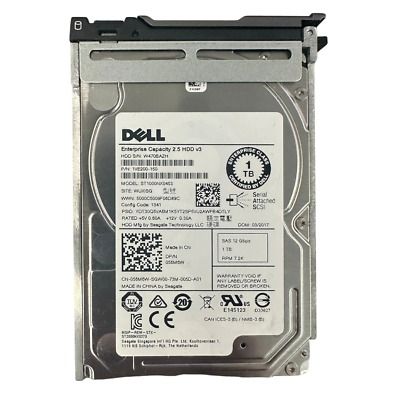 View Dell 1TB 12G 72K SAS 25 Hard Drive 56M6W information