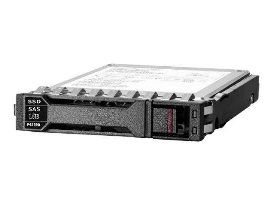 Picture of HPE 1.6TB SAS 24G Mixed Use SFF BC Self-encrypting FIPS PM6 SSD Solid State Drive P41401-B21 P42590-001