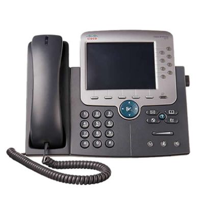 View Cisco Unified IP Phone CP7975G information