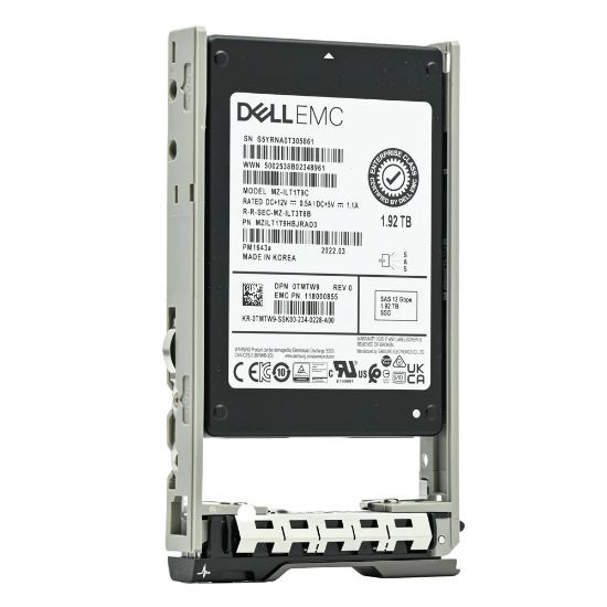 Picture of Dell 1.92TB SAS 12Gbps 2.5" SFF SSD Solid State Drive TMTW9