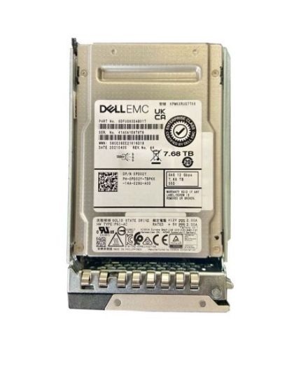 Picture of Dell 7.68TB 12G SAS SFF (2.5-inch) Read Intensive TLC Solid State Drive PD02Y