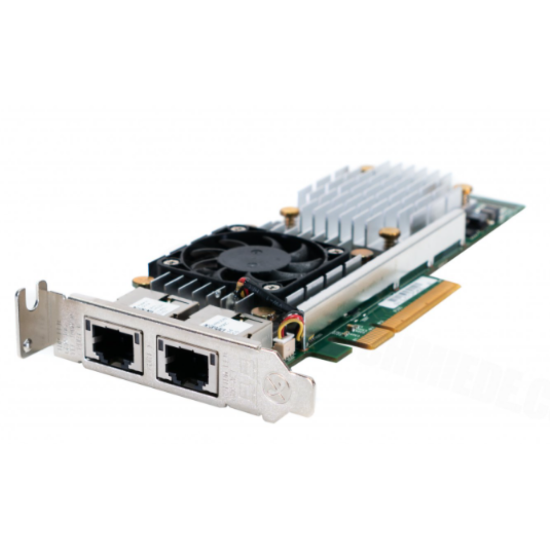 Picture of Dell Broadcom 57810s 10GB Dual Port RJ45 Network Adapter - Low Profile HN10NL 