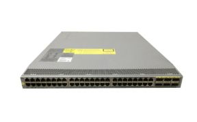 Picture of Cisco Nexus 9372TX N9K-C9372TX 48x 10Gbit RJ45 6x 40Gbit QSFP+ Switch N9K-C9372TX 