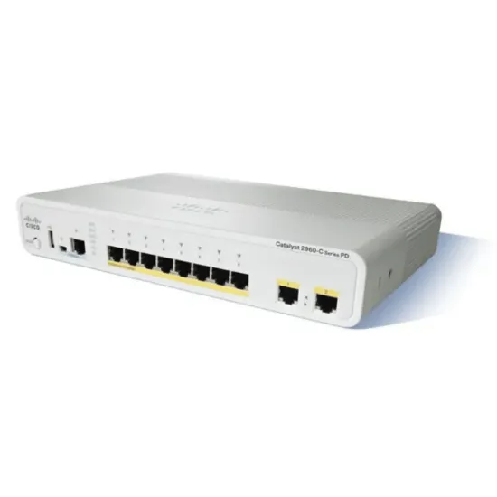 Picture of Cisco Catalyst 2960CG-8TC-L WS-C2960CG-8TC-L Switch