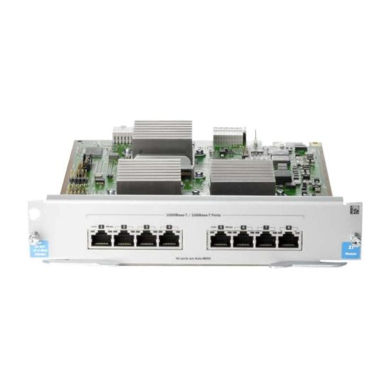 Picture of HPE 8-Port 10GBASE-T V2 ZL Module J9546A J9546-61001