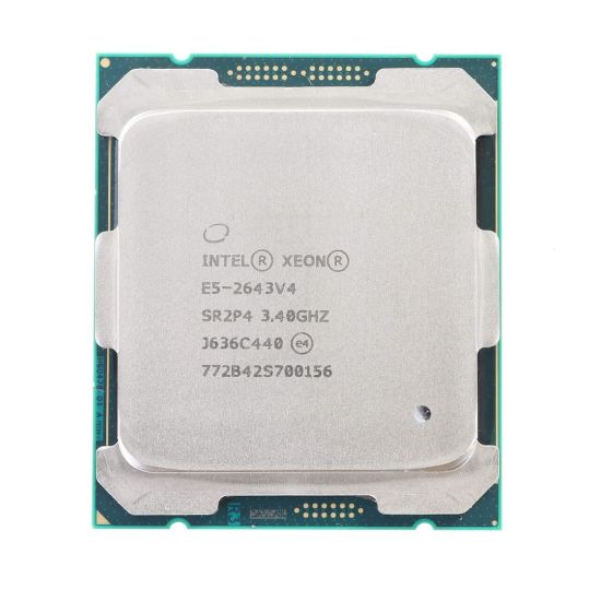 Picture of Intel Xeon E5-2643v4 (3.4GHz/6-core/20MB/135W) Processor SR2P4