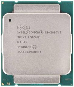 Picture of Intel Xeon E5-2680v3 (2.5GHz/12-core/30MB/120W) Processor SR1XP