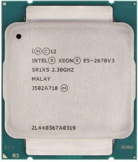 Picture of Intel Xeon E5-2670v3 (2.3GHz/12-core/30MB/120W) Processor SR1XS