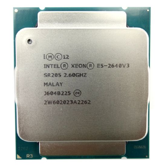 Picture of Intel Xeon E5-2640v3 (2.6GHz/8-core/20MB/90W) Processor SR205