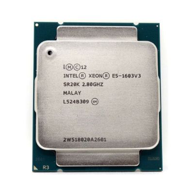 View Intel Xeon E51603v3 28GHz4Core10MB140W Processor Kit SR20K information