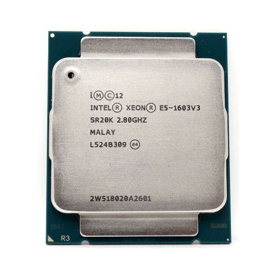 Picture of Intel Xeon E5-1603v3 (2.8GHz/4-Core/10MB/140W) Processor Kit SR20K