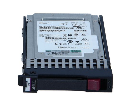 Picture of HPE MSA 300GB SAS 15K 12G SFF (2.5") Enterprise Hard Drive J9F40A 787640-001