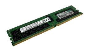 Picture of HPE 32GB (1x32GB) Dual Rank x4 DDR4-3200 CAS-22-22-22 Registered Smart Memory Kit P07646-B21 P20503-001 P11444-191