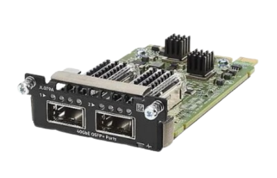 Picture of HPE Aruba Networking 3810M 2QSFP+ 40GbE Module JL079A