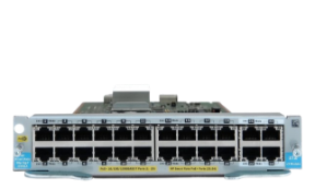 Picture of HPE Aruba Networking 20-port 10/100/1000BASE-T PoE+/4p 1/2.5/5/10GBASE-T PoE+ MACsec v3 zl2 Module J9991A