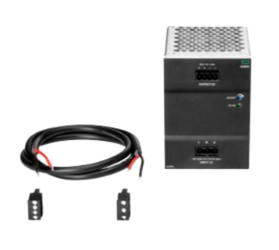 Picture of HPE Aruba Networking 4000i PoE 54VDC 240W 100–240VAC DIN Power Supply JL819A