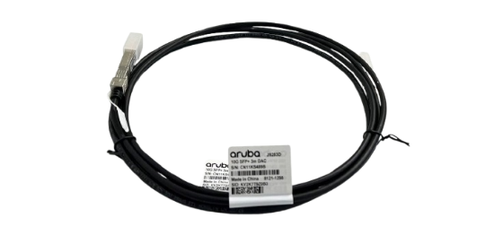 Picture of HPE Aruba Networking 10G SFP+ to SFP+ 3m DAC Cable J9283D